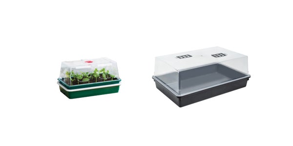 Pienoiskasvihuoneet ja taimialustat