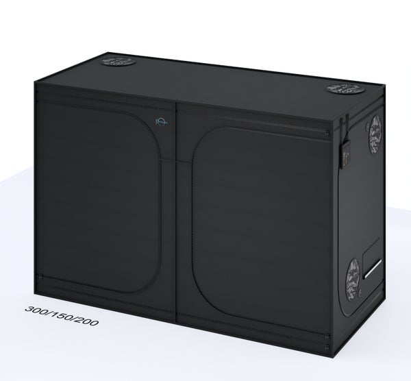 Premium kasviteltta 300 x 150 x 200 cm 600D Mylar Diamond