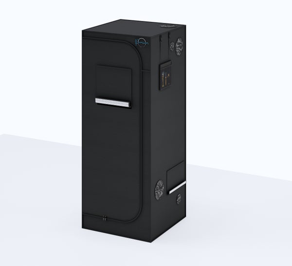 Premium kasviteltta 60 x 60 x 160 cm 600D Mylar Diamond