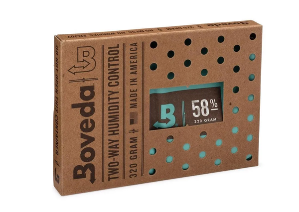 Boveda 58% 320 gram retail carton
