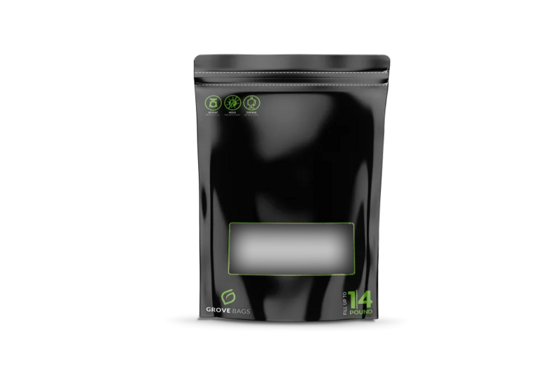 Grove Bags - Terploc-pussi, Ikkunallinen 100g