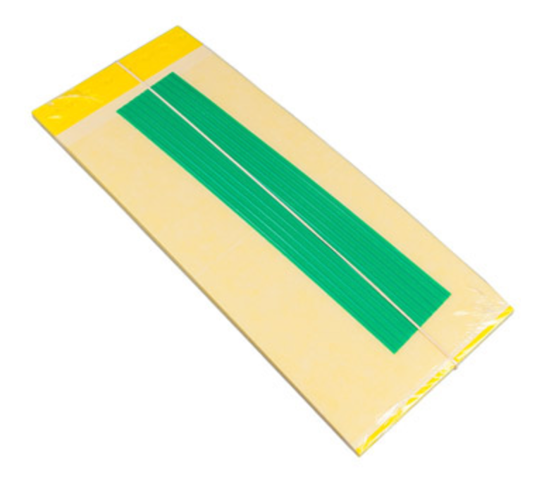 Liima-ansa Keltainen 100x250mm 10 kpl/Paketti